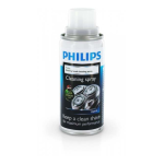 Philips HQ110/02 Spray nettoyant pour t&ecirc;tes de rasage Manuel utilisateur