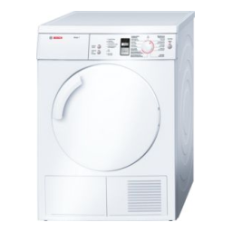 Bosch WTV74302 Manuel du propriétaire | Fixfr
