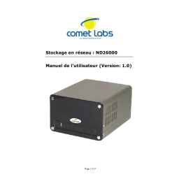 Comet Labs ND45000 Manuel utilisateur | Fixfr