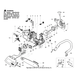 Poulan S1634, S1838 Manuel d'utilisation : Chat IA + PDF | Fixfr