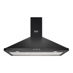 HOTPOINT/ARISTON HNP 9.6 AM (W)/HA Hood Manuel utilisateur | Fixfr