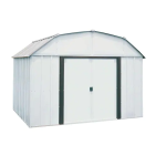 Arrow Storage Products RH1014 Red Barn Steel Storage Shed, 10 ft. x 14 ft. Manuel utilisateur