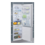 Whirlpool ART 481/A+ Fridge/freezer combination Manuel utilisateur