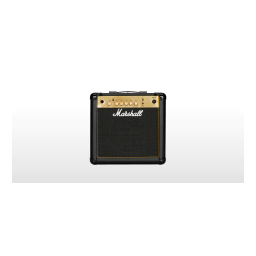 Marshall MG15 Manuel utilisateur | Fixfr