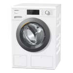 Miele WCG 660 WCS TDos &amp; 9kg Lave-linge &agrave; chargement frontal W1 Manuel utilisateur