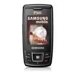 Samsung SGH-D880 Manuel utilisateur