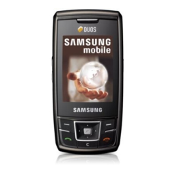 Samsung SGH-D880 Manuel utilisateur | Fixfr