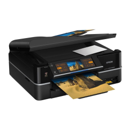 Epson STYLUS PHOTO PX800FW Manuel utilisateur | Fixfr