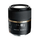 Tamron G005 SP AF60mm F/2 Di II LD [IF] MACRO 1:1 Manuel utilisateur