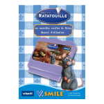 VTech JEU V.SMILE DISNEY RATATOUILLE Manuel utilisateur