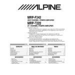 Alpine NVD-Z001 Manuel utilisateur