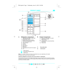 Bauknecht KGEA 3909/1 Fridge/freezer combination Manuel utilisateur | Fixfr