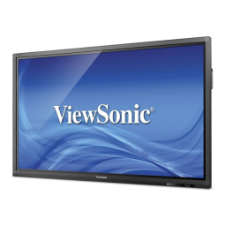 ViewSonic SWB/CDE LCD : Guide d'Utilisateur avec IA | Fixfr