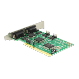 DeLOCK 89046 PCI Card > 4 x Serial RS-232 Fiche technique | Fixfr