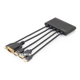 Digitus DA-70464 5in1 Multiport A/V Cable Converter Manuel du propriétaire | Fixfr