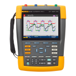 Fluke 190M Portable Oscilloscope Manuel utilisateur