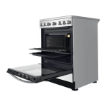 Indesit IS67V5PCX/E Cooker Manuel utilisateur