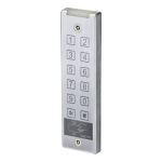 Sygonix SY-4777290 RFID keypad Surface-mount 12 V DC, 24 V DC IP65 + touchscreen Manuel du propri&eacute;taire