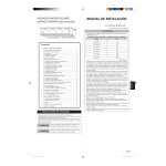 mundoclima Series MUCOR-H9 &ldquo;Column Super Inverter H9&rdquo; Split Column Guide d'installation