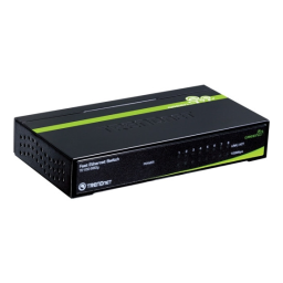 Trendnet TE100-S800i 8-Port 10/100Mbps Layer 2 Managed Switch Fiche technique | Fixfr
