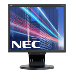 NEC E172M-BK 17&quot; Desktop Monitor Manuel utilisateur
