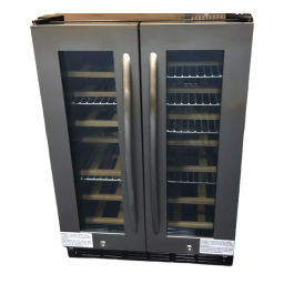 Insignia NS-BC2ZSS8 42 Bottle or 114 Can Built-in Dual Zone Wine and Beverage Cooler Mode d'emploi | Fixfr