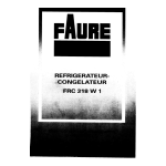 Faure FRC323AW Manuel utilisateur