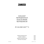 Zanussi ZC 242 R Manuel utilisateur