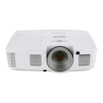 Acer X133PWH Projector Manuel utilisateur