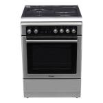 Whirlpool AXMT 6434/IX Cooker Manuel utilisateur