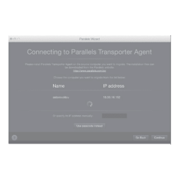 Parallels Transporter Guide de l'utilisateur | AI Chat & PDF Access | Fixfr