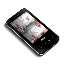 Acer NewTouch P400 Manuel utilisateur | Fixfr