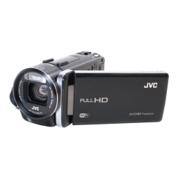 JVC GZ GX1 Manuel utilisateur | Fixfr