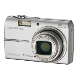 Olympus FE200 Manuel utilisateur | Fixfr