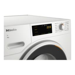 Miele TWD260WP 8kg Sèche-linge pompe à chaleur T1 Manuel utilisateur | Fixfr