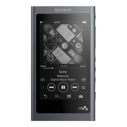 Sony NW A56 Manuel utilisateur | Fixfr