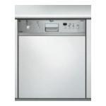 Whirlpool WP 69/2 IX WP Dishwasher Manuel utilisateur