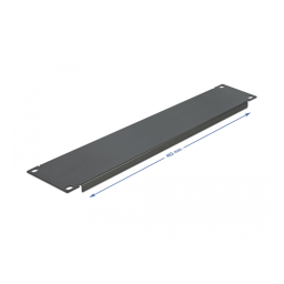 DeLOCK 66534 19″ Network Cabinet Blind Cover 2U grey Fiche technique | Fixfr