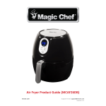 NewAir MCAF26DB Magic Chef&reg; 2.6 Quart Snack-Sized Compact Digital Air Fryer  Manuel utilisateur