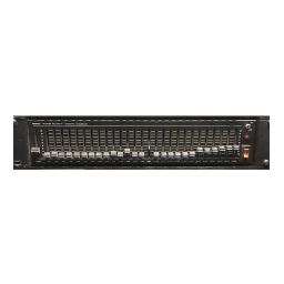 Biamp EQ 270 Manuel utilisateur | Fixfr