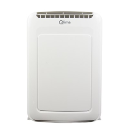 QLIMA DD208 Dehumidifier Manuel utilisateur | Fixfr