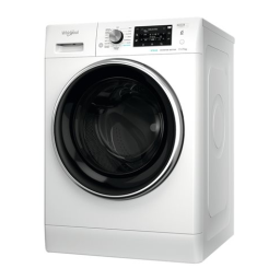 Whirlpool FFWDD 1176258 BCV FR Washer dryer Manuel utilisateur | Fixfr