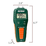 Extech Instruments MO265 Combination Pin/Pinless Moisture Meter Manuel utilisateur