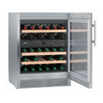 Liebherr WTes 1672 Vinidor Wine cabinet Operating instrustions