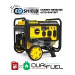 Champion Power Equipment 201076 3650-Watt Dual Fuel Generator with CO Shield&reg; Guide de d&eacute;marrage rapide