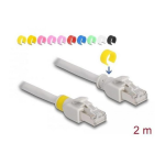 DeLOCK 80119 Network cable RJ45 Cat.6A S/FTP Fiche technique