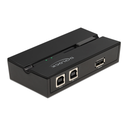 DeLOCK 11491 USB 2.0 Switch 2 PC to 1 device Fiche technique | Fixfr