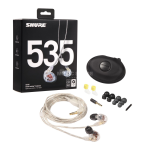 Shure SE315-425-535 Sound Isolating&trade; Earphones Mode d'emploi