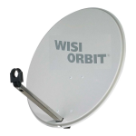 Wisi OA 10 A Orbit Line parabol offset antenna  Mode d'emploi