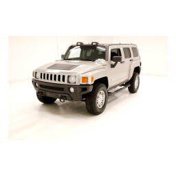 Hummer H3 2006 Mode d'emploi | Fixfr